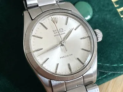 Vintage Rolex Oyster Speedking Midsize Men’s Watch • $1492.86