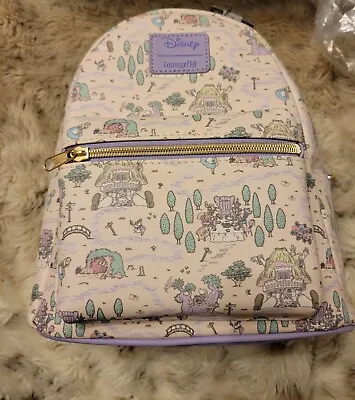 Alice 70th Anni Map Loungefly Mini Backpack • $75