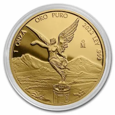 2022 1 Oz Mexican Proof Gold Libertad Coin • $3017.05