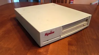 Spin MaxOptix 1.3GB T4-1300 5.25  Optical Disk External Drive FOR PARTS/REPAIR • $9.95