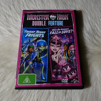 MONSTER HIGH Friday Night Frights MONSTER HIGH Why Do Ghouls Fall In Love DVD • $13.46