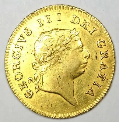 £812.34 • Buy 1809 Britain England George III Gold Half Guinea 1/2G - XF / AU Detail - Rare