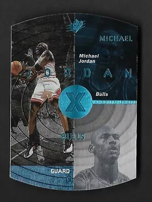 1998-99 Upper Deck SPX Sky Blue #6 Michael Jordan Chicago Bulls • $49