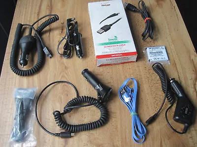 8 Assorted Phone Chargers: Verizon Motorola + Others + New Battery E815 STD • $3.99