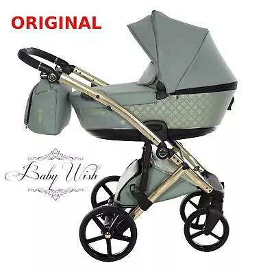 TAKO LARET IMPERIAL NEW V2 PRAM BABY STROLLER 2in1 CARRYCOT+ PUSHCHAIR • £899