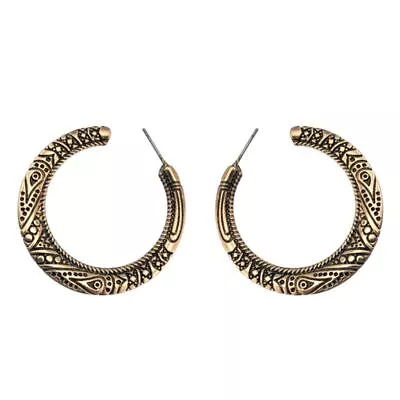 Novelty Gypsy Indian Silver Gold Earrings Ethnic Style Hoops Earrings Jewelry • $17.34