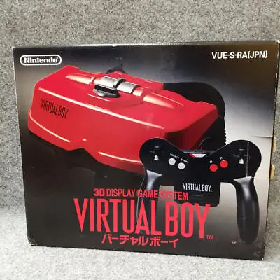 Nintendo Virtual Boy Console System Vintage Retro Game With BoxAC Adapter Tap • $532