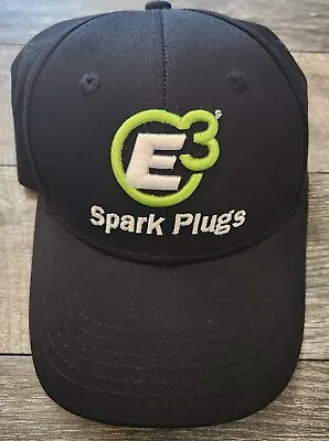 E3 Spark Plugs Embroidered Baseball Hat Cap Snap Back Cars Racing Parts  • $15.99