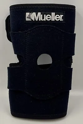 Mueller Adjustable Knee Support Stabilizer Black Neoprene Comfort • $11.99