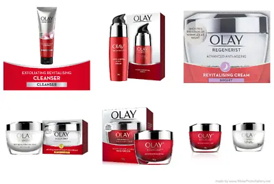 $38.53 • Buy Olay Regenerist Serum / Cleanser / Day Cream / Night Cream All Skin Types F/Ship