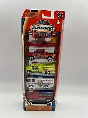 Matchbox Hero City Alarm Unit 5 Pack. Die Cast 1:64 • $17