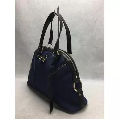 YVES SAINT LAURENT YSL Muse Shoulder Tote Bag Handbag Leather Black Women's • £209.82