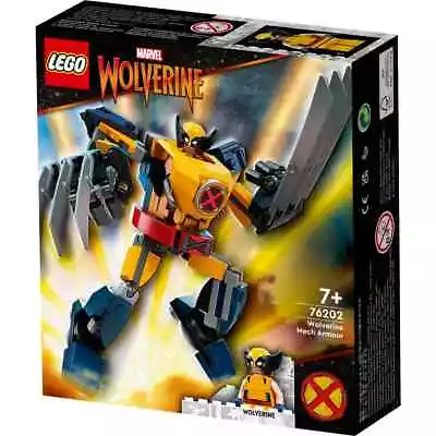 LEGO Marvel Wolverine Mech Armour 76202 Super Heroes NEW In Box RETIRED • $39.95