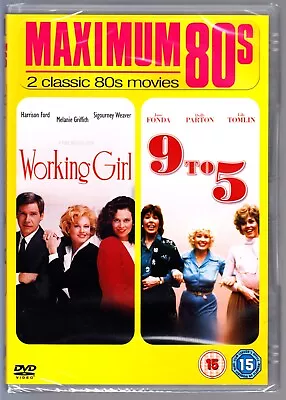 Working Girl / 9 To 5 DVD (Dolly Parton Jane Fonda) Region 4 New & Sealed • $29.99