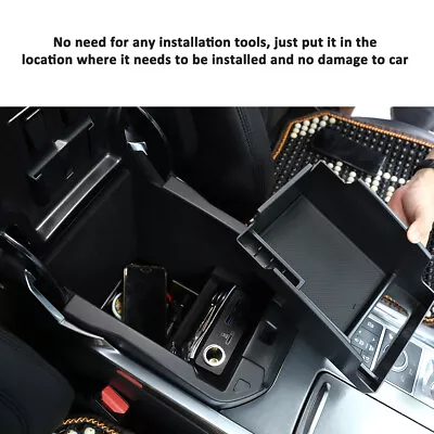 Center Console Armrest Storage Glove Box Tray For Range Rover Sport 2014-2017 • $46.19