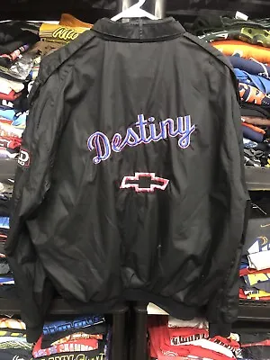 Vintage Kelly Chevrolet Destiny Zip Jacket Fort Wayne XL Adult • $50