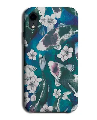 Dark Green Koi Fish Phone Case Cover Swimming Water Underwater Kois Garden G175  • £14.95