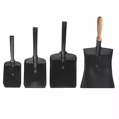 £4.99 • Buy Small Medium Large Black Coal Shovel Fireside Dust Pan 4  5  9  Inch