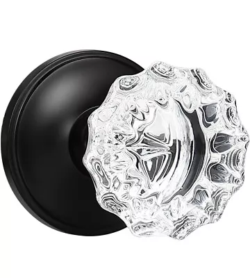 Crystal Dummy Door Knob Single Sided Diamond Glass Interior Door Handle • $15.99