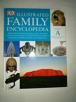 DK Illustrated Family Encyclopedia Book (Volume 1) • £3.99