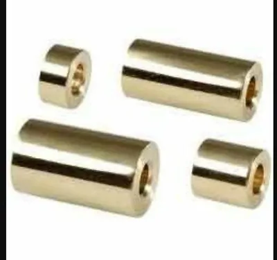 £4.30 • Buy Brass Spacers Standoff Bush Many Diameters & Lengths All Sizes