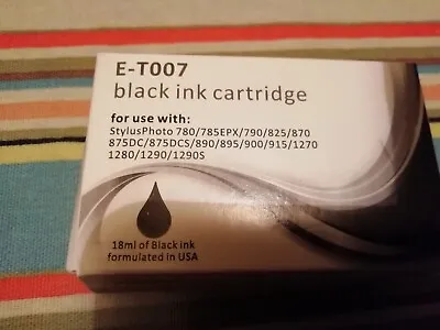 £1.50 • Buy Black(not Original/ Genuine)T007 Ink Cartridge For Use In Epson Stylus 1290 