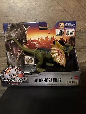 Jurassic World Legacy Collection Dilophosaurus Dinosaur Figure 2022 MATTEL • $12.88