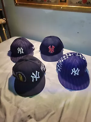 Lot Of NY Yankees Hats ..New Era (7 1/8)..Mitchell+Ness • $45