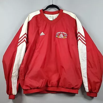 Vintage Adidas 2003 Nylon Pullover Jacket Size 2XL Earl Barden All Star Classic • $35.97