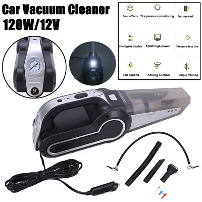 $28.55 • Buy Powerful 120W Hand Held Vacuum Cleaner Portable Car Auto Home Wireless Duster US