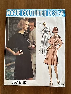 Jean Muir Vogue Couturier Design 2883 Vintage Pattern Size 12 Uncut * • $14.99