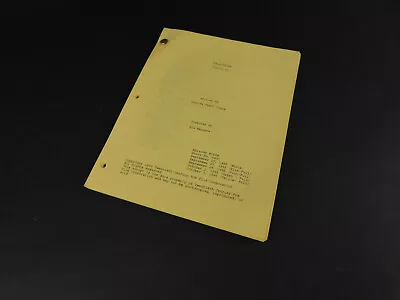 THE X-FILES Oubliette Script S03E08 Original TV Series Prop (9523-8472) • $215