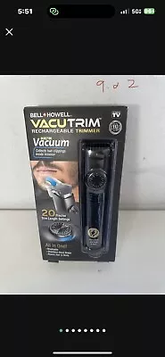 Bell And Howell Vacutrim Vacuum Hair Trimmer - Black (8760) • $15