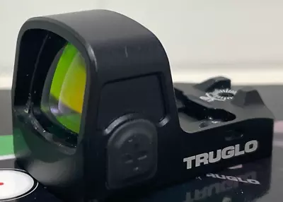 TruGlo XR21 Micro Red Dot Sight 3 MOA 21x16MM Multi Coated Objective Lens • $51