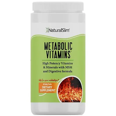 NaturalSlim Metabolic Vitamins Formulated By Award Winning Metabolism And We... • $57.25