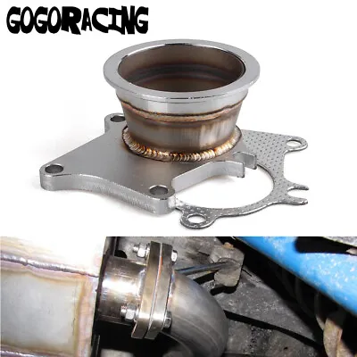 Turbo Down T3 T4 5 Bolt Flange To 3  Inch 76mm V Band Adapter • $27.88