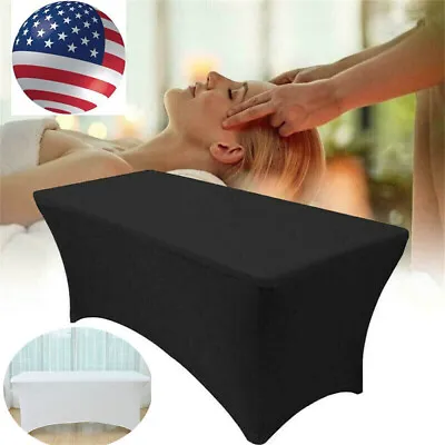 Beauty Salon Massage Elastic Eyelash Extension Bed Cover Makeup Spa Table Sheet • $13.91