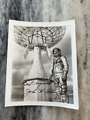 Autographed John Glenn Astronaut Vintage Photo Facsimile - Free Shipping! • $9.99