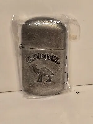 Camel Joe Cigarette Lighter Vintage Antique Pewter Promotional Lighter Brand New • $11.99