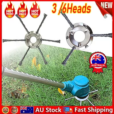 Steel Wire Trimmer Head Grass Cutter Edge Brush Blade Whipper Snipper Quickly DM • $13.69