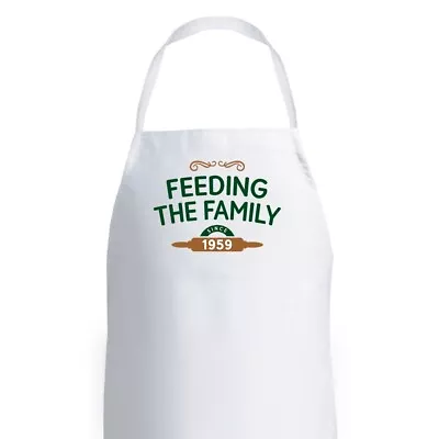 65th Birthday Apron Gift White For Mens Womens Present Baking Cooking BBQ Gift • £13.95