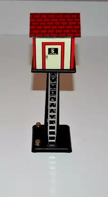 Vintage Marx O-Scale Lighted 413 Switch Switchman Yard Tower Tin Litho Toy Train • $24.95