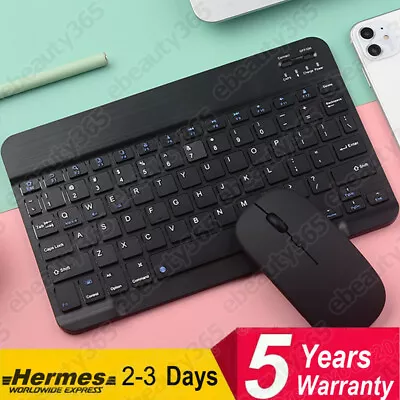 2023 New Wireless Keyboard And Mouse Set Rechargeable For Android IOS Tablet PC • £11.99