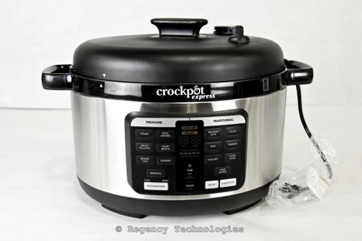 $59.99 • Buy Crockpot Express Oval Pressure Cooker | 2109296 | Stainless Steel | New Open Box