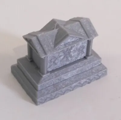 Roleplay 25mm 28mm Scenery D&D Wargame - Large Grave Marker / Tomb • £5