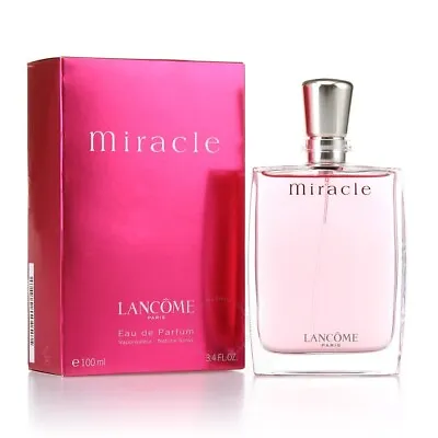 Lancome Miracle Eau De Parfum 100ml Spray New & Sealed • £71.95