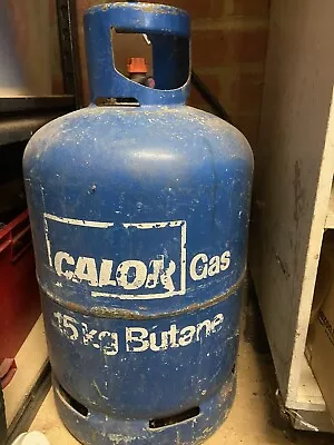 Empty Calor Gas Butane Bottle - Blue 15 Kg. Collection From Herts HP3 • £0.99