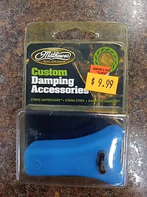 Mathews Custom Damping Accessories #80539 Rubber DDS ASY W/Gel Blue • $4.99