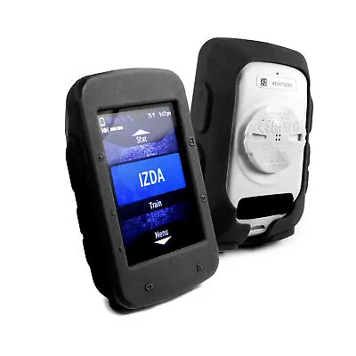 TUFF LUV Silicone Gel Skin Case Cover For Garmin Edge 520 / 520 Plus - Black • $34.05