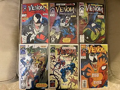Venom Lethal Protector #1-6 Complete Mark Bagley Marvel Comics 1993 NM • $79.99